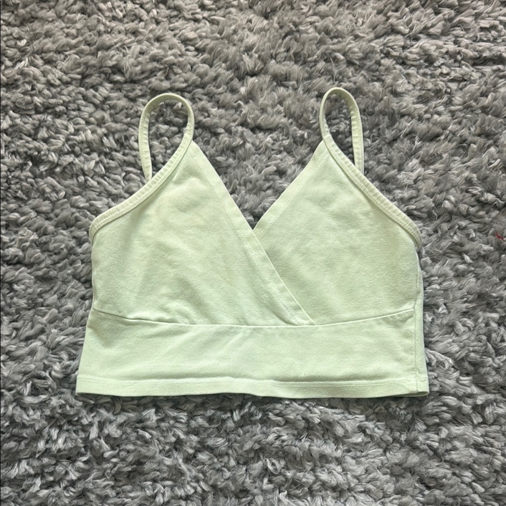 Light Green Brandy Melville Tank Top